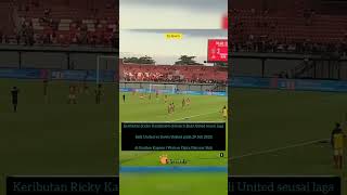 Viral Video Momen Ricky Kambuaya Ngamuk di Bench Bali United #dewaunited #baliunited