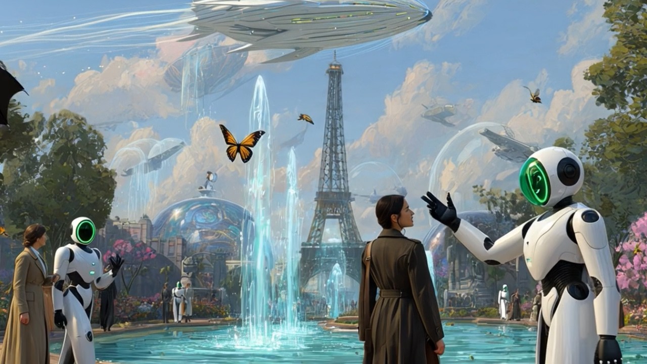Future Paris 2075 🇫🇷 | Une Ville Utopique du Futur
