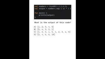 What is the answer for this Kotlin Quiz?