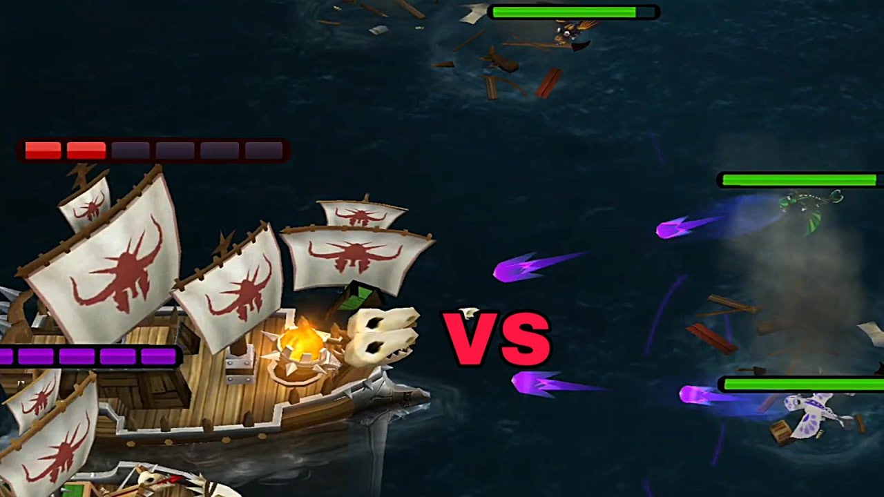 Defending Berk with (NEW COSTUMES) Night Lights DragonsRise of Berk