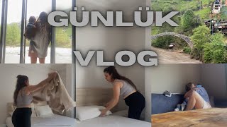 GÜNLÜK VLOG - VLOG - KÜÇÜK BİR KAÇAMAK - HIZLI BİR TEMİZLİK