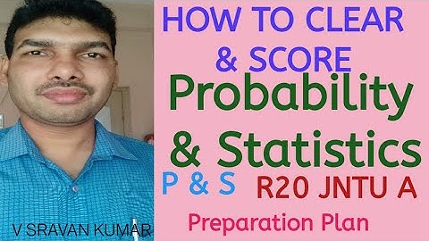 HOW TO CLEAR P&S R20 JNTU A IN TELUGU PREPARATION PLAN@VATAMBEDUSRAVANKUMAR