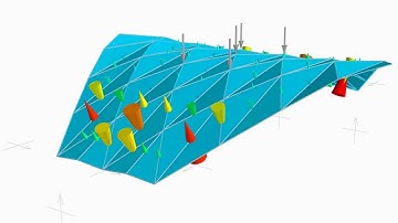 Construction of a Doubly Curved Shell