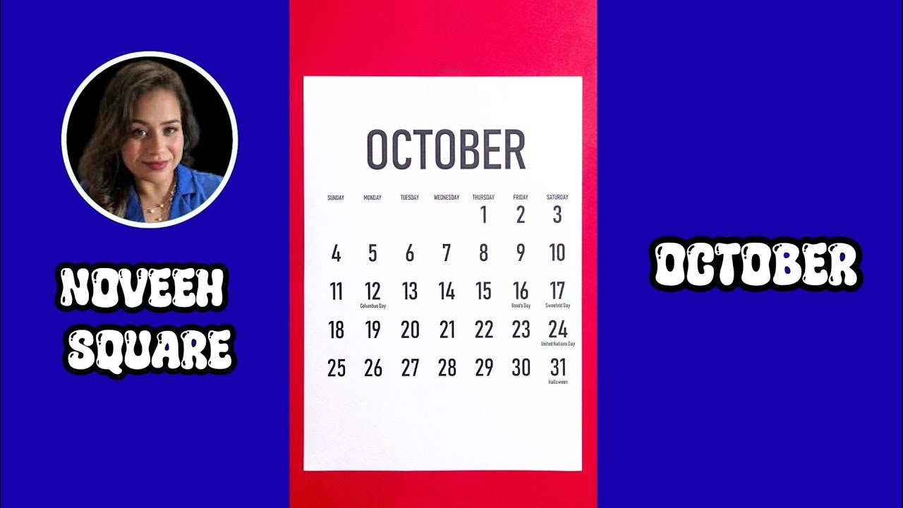 October Numerology Energy Meaning of Month 10 - YouTube