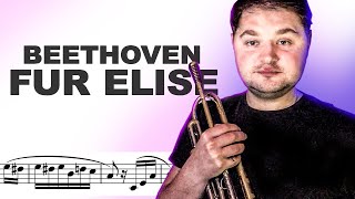 FUR ELISE on Trumpet | Sheet Music