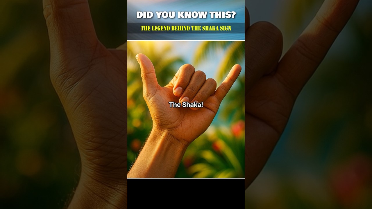 ❓DID YOU KNOW THIS? 🌈 The Legend Behind the Shaka Sign 🌴 Hawaii John