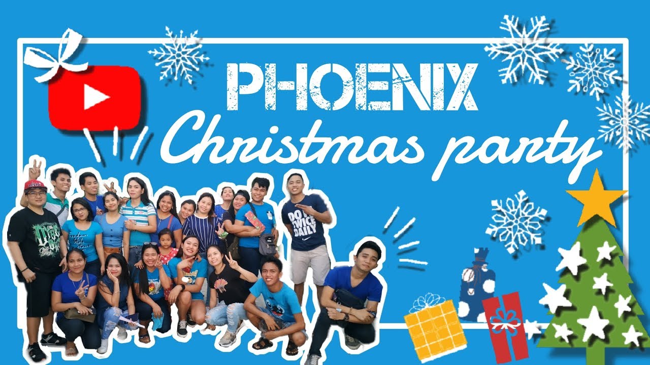 Phoenix christmas party Mark Olfindo Vlog YouTube
