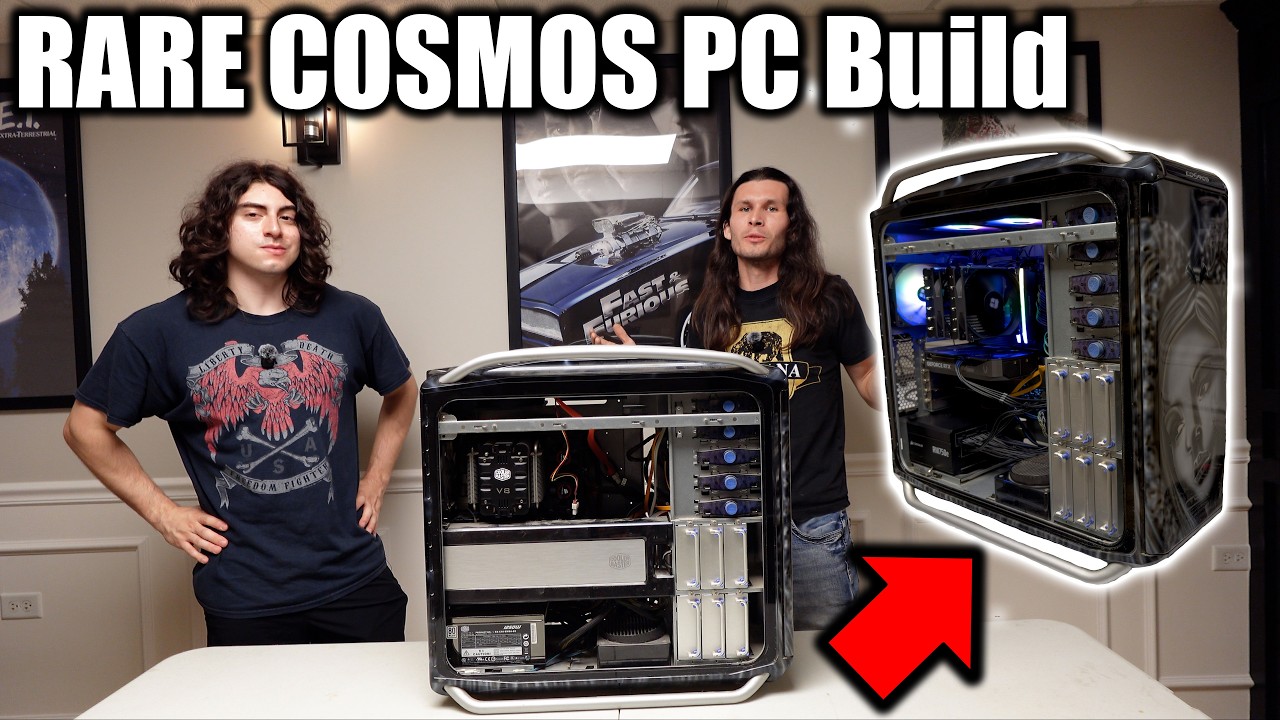 COOLER MASTER COSMOS 自作PC Rebuilding RARE Cooler Master COSMOS PC From 2010 - YouTube