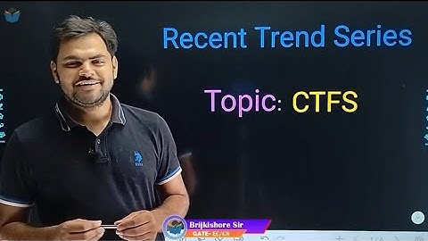 Lec 08 Continuous Time Fourier Series (CTFS) || Recent Trend series || Signal and Systems for GATE