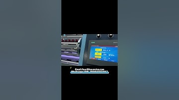 Good Quality Fully Automatic Barcode Ribbon Slitter #machine #funny#factory #machinery #slitter