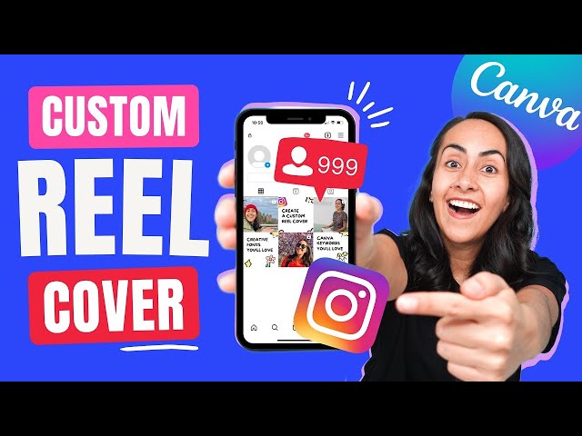 How to Make an Instagram REEL COVER in Canva 