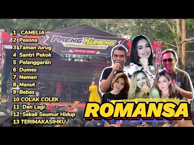 ROMANSA LIVE PRENG KUNENG  FULL ALBUM 2023 ft TASYA ROSMALA #camelia #tasyarosmala #dindateratu class=
