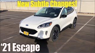 2021 Ford Escape SE Hybrid Sport Appearance Package! | New Options! 2021 Ford Escape Se Hybrid 7282