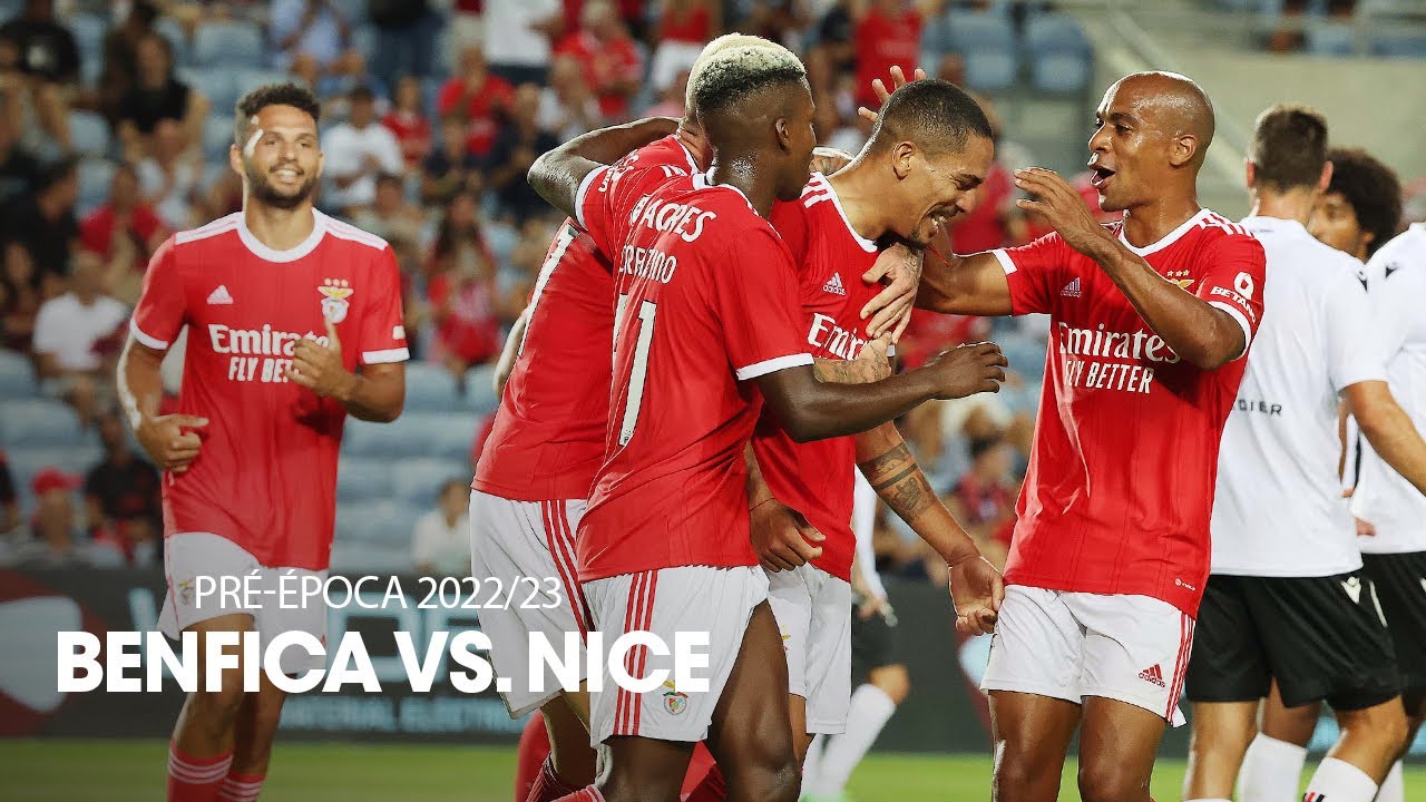 Resumo/Highlights: SL Benfica - OGC Nice - YouTube