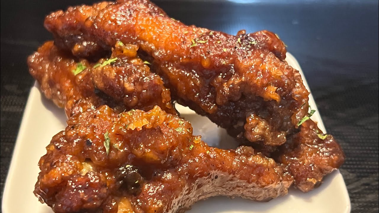 How To Make Easy Barbecue Party Wings barbecuechicken wings YouTube