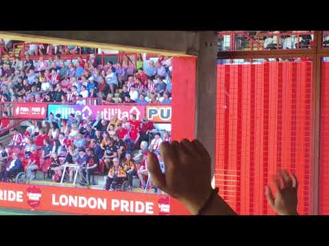 Jackson Irvine Chant - Brentford v Hull City - #AwayDays #hcafc #hullcity #football