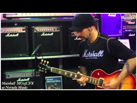 Marshall MG15CFX Amp Demo With Chris George