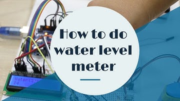 DIY WIRELESS WATER LEVEL METER using Arduino (With CODE)