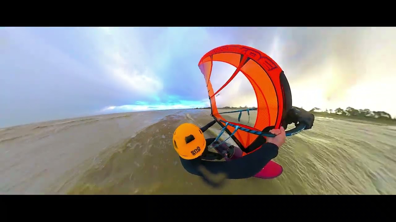 Session windsurf à Aytré le 6 février 2026