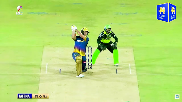 Galle Marvels Vs Jaffna Kings - LPL 5  Highliught