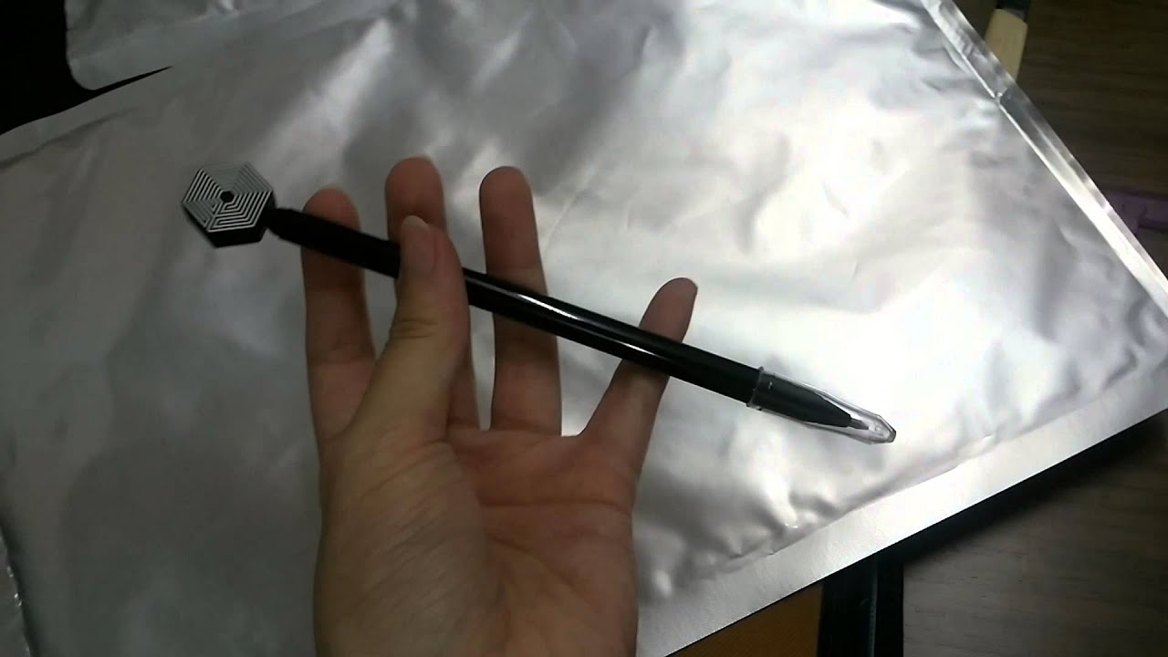 exo 1st concert stationary set unboxing