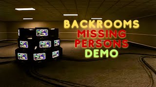 Backrooms Missing Persons DEMO