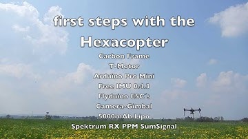 First Steps with the Hexacopter