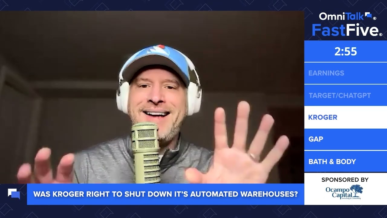 Kroger's $2.6 Billion Automation Retreat | Fast Five Shorts
