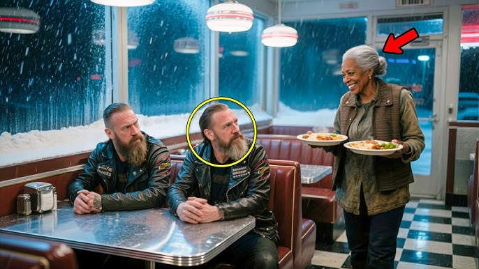 Kind Old Lady Shelters 15 Hells Angels During a Snowstorm, Next Day 100  Bikes Line Up at Her Door