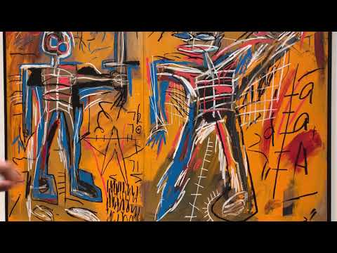 Basquiat: « Offensive orange » 1982