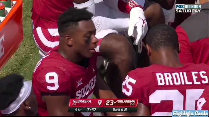 Catch of the year? Oklahoma's DJ Graham II with diving 1 handed pick