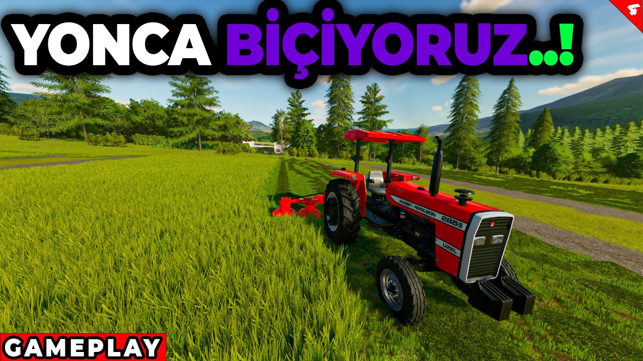 EFSANE 285 S İLE YONCA BİÇTİK | Farming Simulator 22 | S2 B4 - YouTube