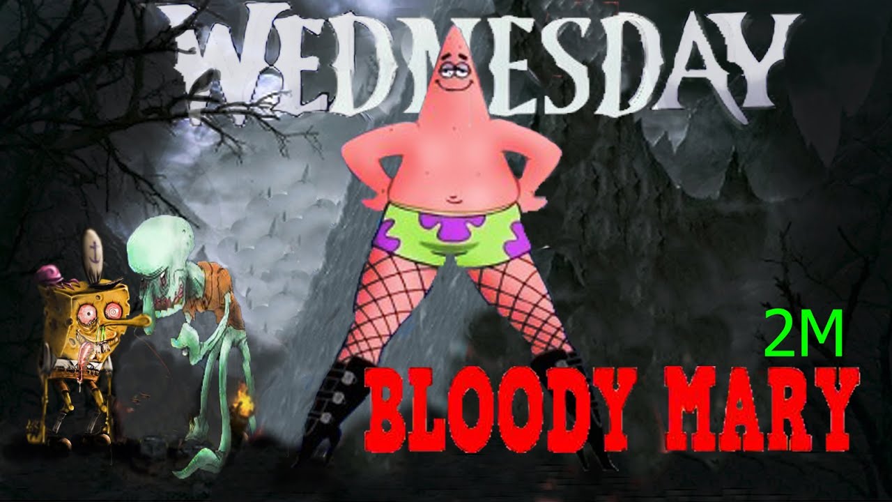 Patrick Sings Bloody Mary (Wednesday Dance) YouTube