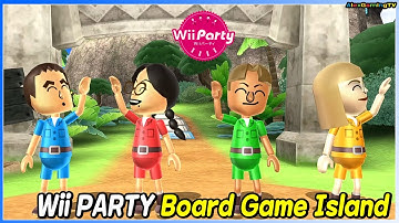 Wii Party - Board Game Island (Expert com) Takumi vs Keiko vs Greg vs Gabi | AlexGamingTV