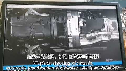 Quick check Tire tread depth scanner and under body damage