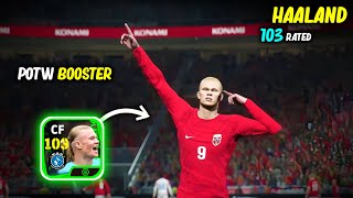99 Finishing + 103 Rated Goal Poacher Potw Booster Haaland Is Really Crazy 😍🥶 .....