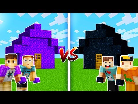 NETHER HOUSE vs. END HOUSE! (Pals vs. Pals Minecraft)