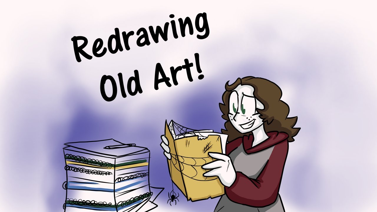 Redrawing Old Art Part 1 - YouTube