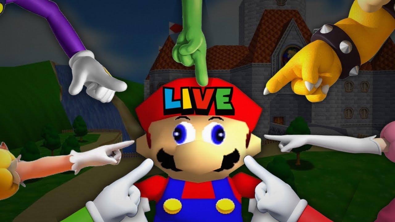 Mario 64 aber der Chat kann das Spiel Beeinflussen + BENNY BASH 🕹️