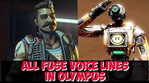 Apex legends season 8 All fuse voice lines in Olympus