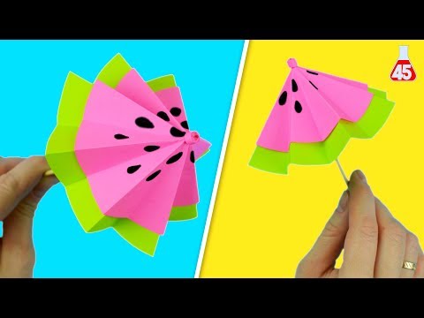 Come fare gli ombrellini di carta per decorare cocktail e dolci
