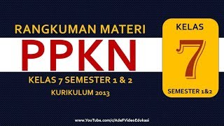 Kelas 7 SMP - PPKN - Kurikulum 2013 Semester 1 dan 2