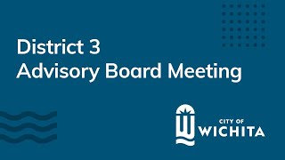 District 3 Advisory Board Meeting October 6, 2021