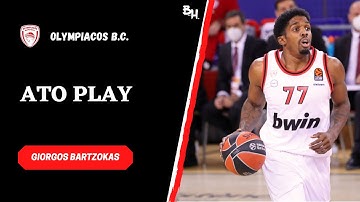 Giorgos Bartzokas — Olympiacos B.C. — ATO Play against Crvena Zvezda