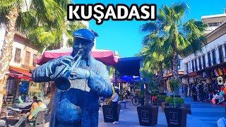 KUŞADASI CITY CENTER WALK TOUR | CASTLE BAZAAR | 18 May 2026 | 4k UHD 60fps
