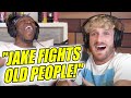 Logan paul roasts jake paul vs mike tyson