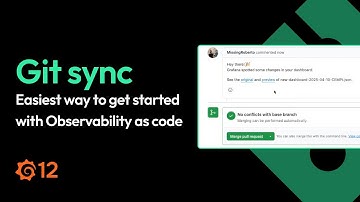 Git Sync: Observability as Code Built for Scale (Experimental) | Demo | Grafana 12 | Grafana Labs