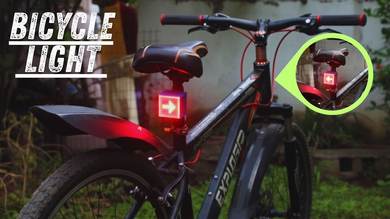 DIY SMART BICYCLE LIGHT USING ARDUINO - YouTube