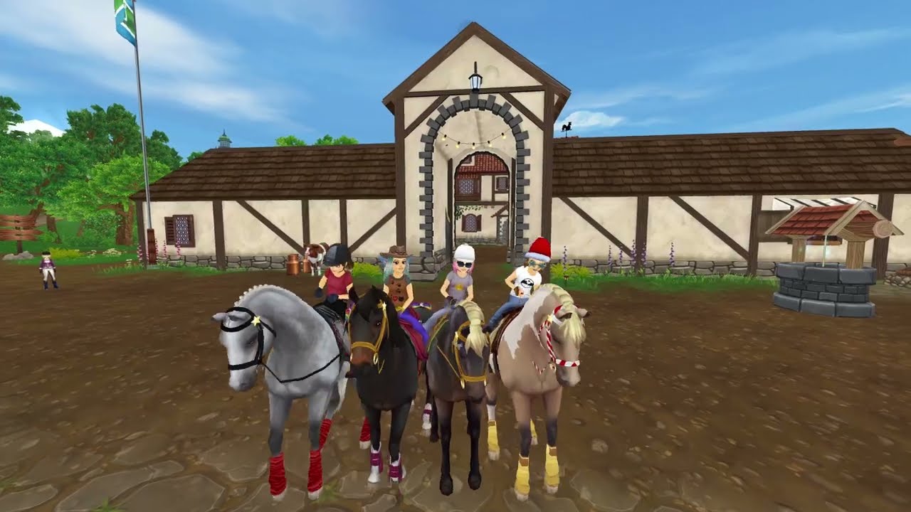 SSO Star Stable Our starter horses turned into friesians! D YouTube