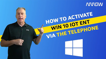 Windows 10 IoT Enterprise activeren via de telefoon voor offline activering